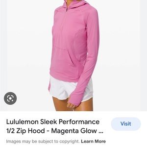 Lululemon Sleek Performance Hoodie